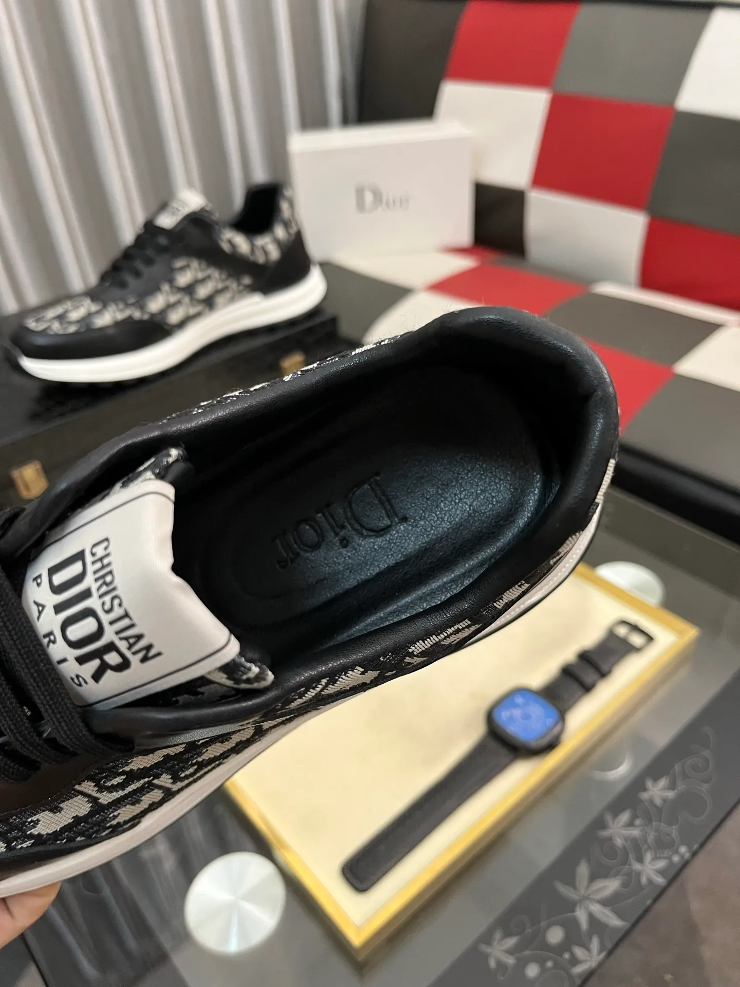 Men's Men's Shoes 💰420⌚️⌚️[Dior] 2025 Dior original lace-up low-top men's shoes Classic casual shoes 🔥This model is the official flagship model, with high quality and made by famous original factory designers. It is made of high-quality cowhide with original materials ➕comfortable and breathable mesh lining ➕pigskin insole, perfect last shape, generous and fashionable design, attracting many consumers, code number: 38--442️⃣Colors available